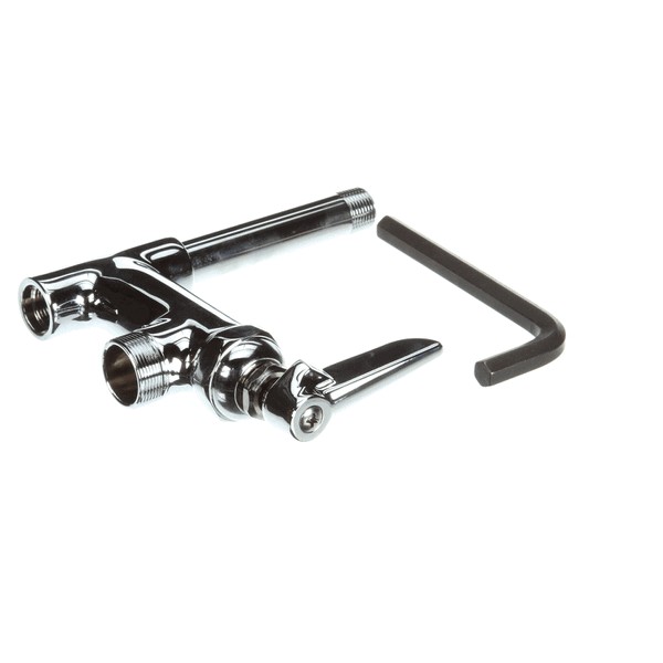 (image for) T&S Brass B-0155-01LN ADD-ON FAUCET, LESS NOZZLE, LEVER HANDLE
